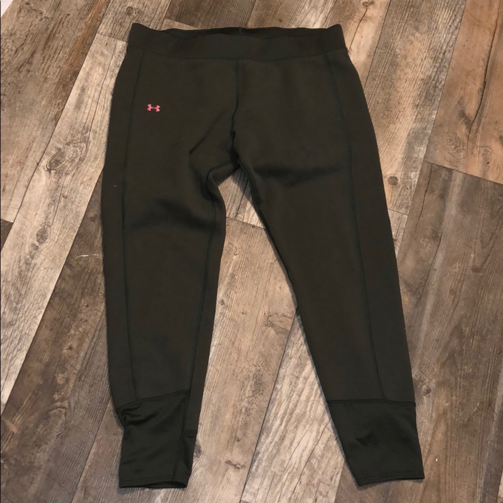 Fleece lined base layer pants